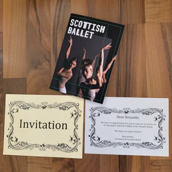 ballet invitation 3