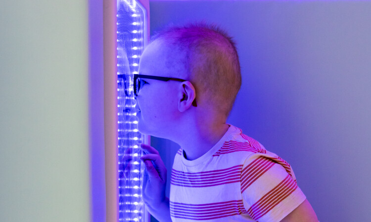 sensory room patient