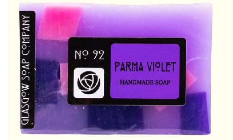 Parma Violet Soap Slice