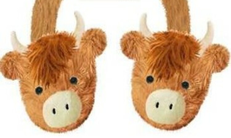 Harris Highland Cow Earmuffs