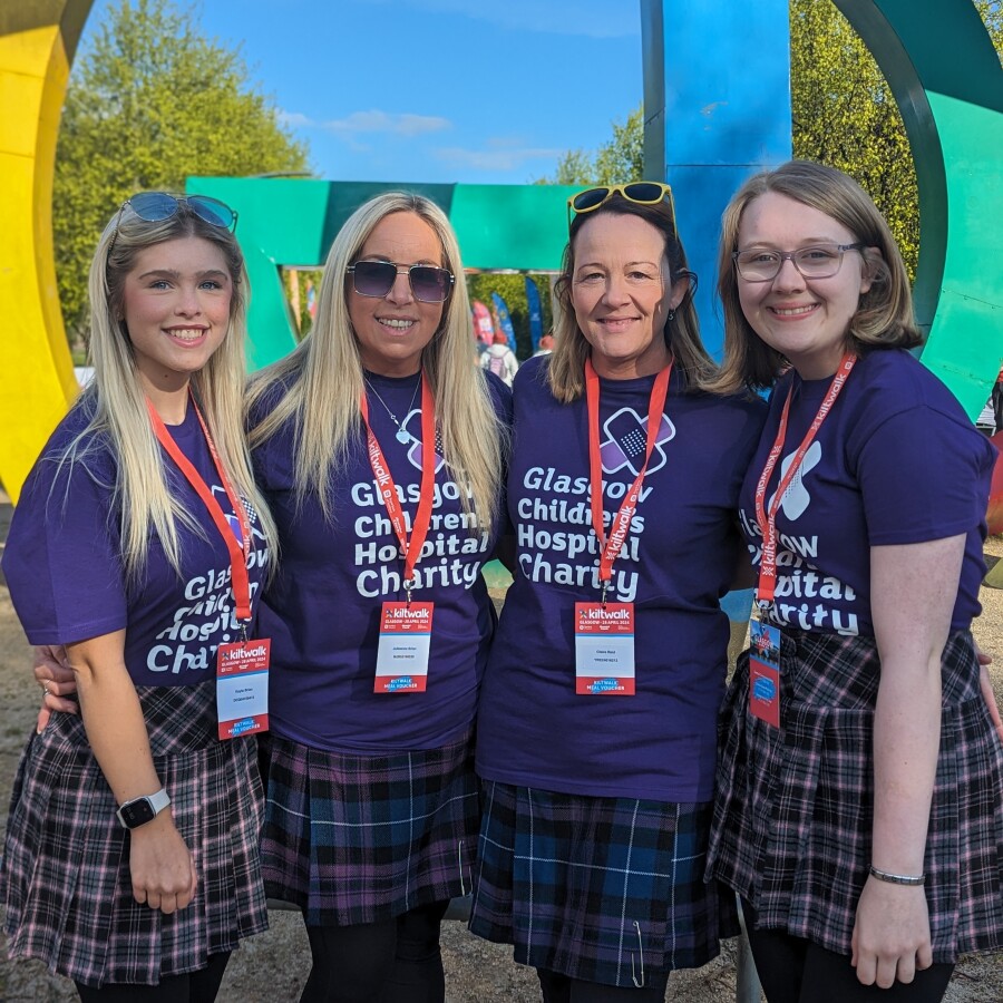 Kiltwalk - Team Georgie